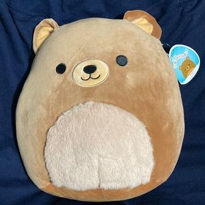 Squishmallow NWT Greta the Bear 12”
